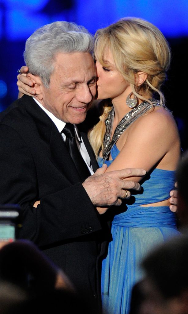 Shakira y su padre, William Mebarack