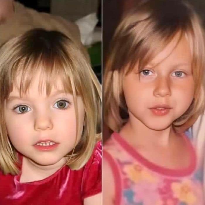 Comparación entre Madeleine McCann y Julia Faustyna 