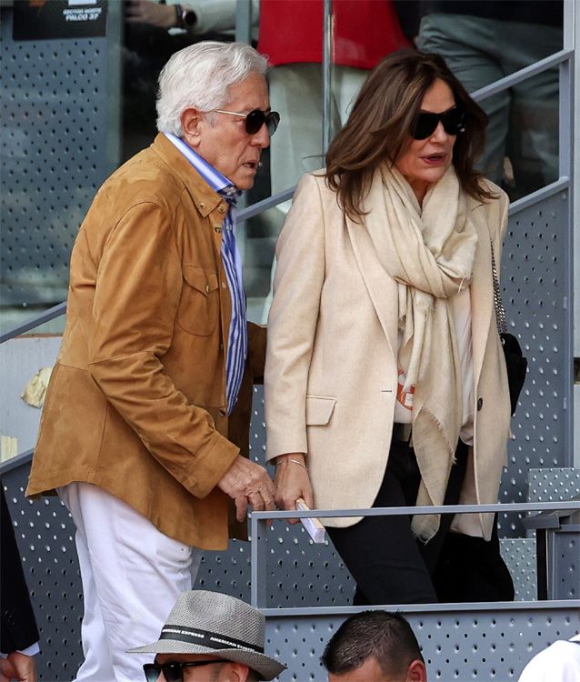 Juan Palacios y Nuria González en el Mutua Madrid Open