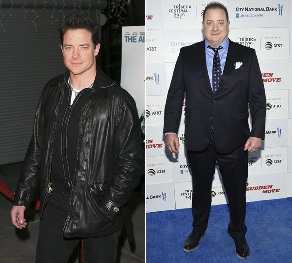 brendan fraser engordar