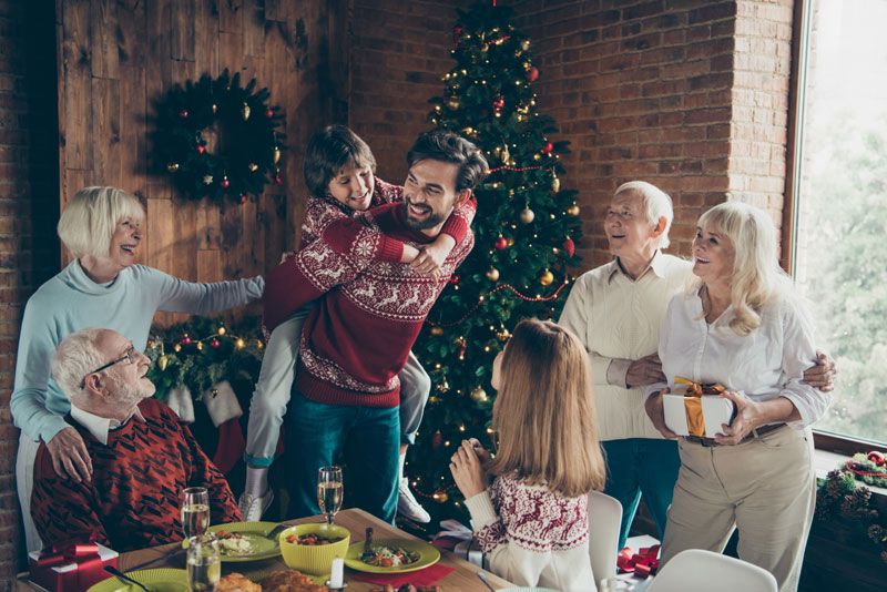 navidad familia