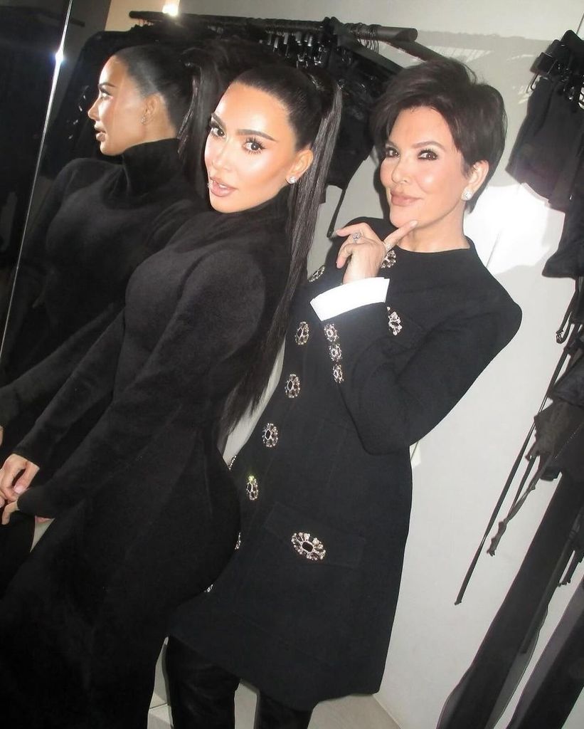 Kris Jenner y Kim Kardashian