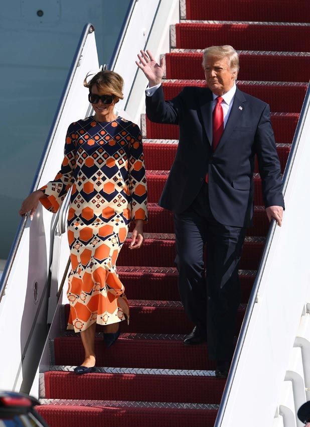 Donald y Melania Trump