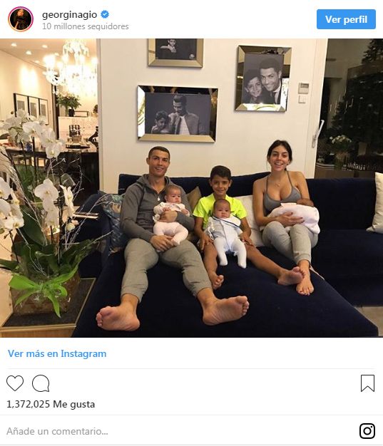 Georgina y Cristiano Ronaldo