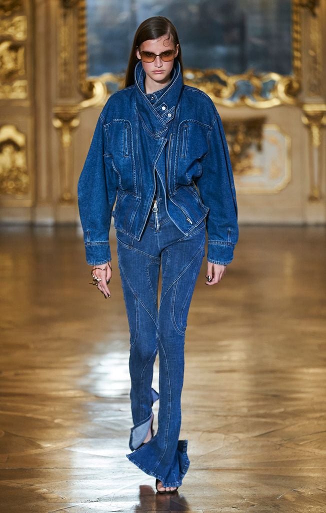 trussardi double denim a