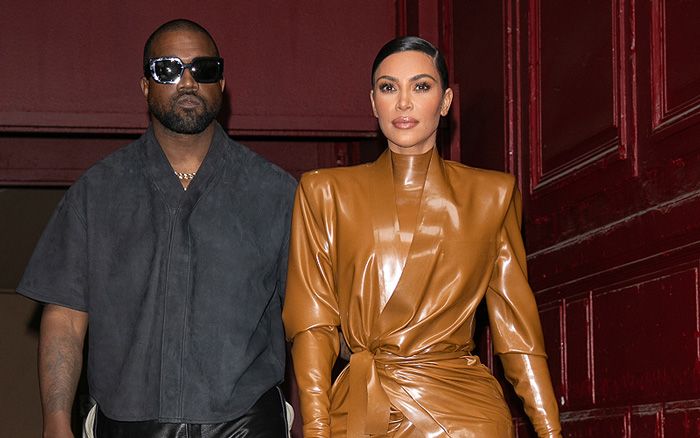 Kim kardashian y Kanye West 