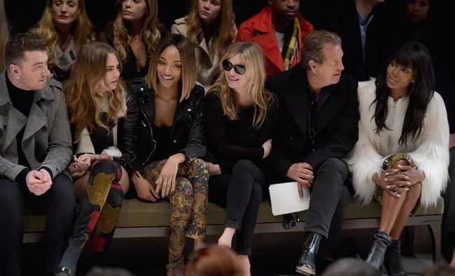 Front Row Burberry