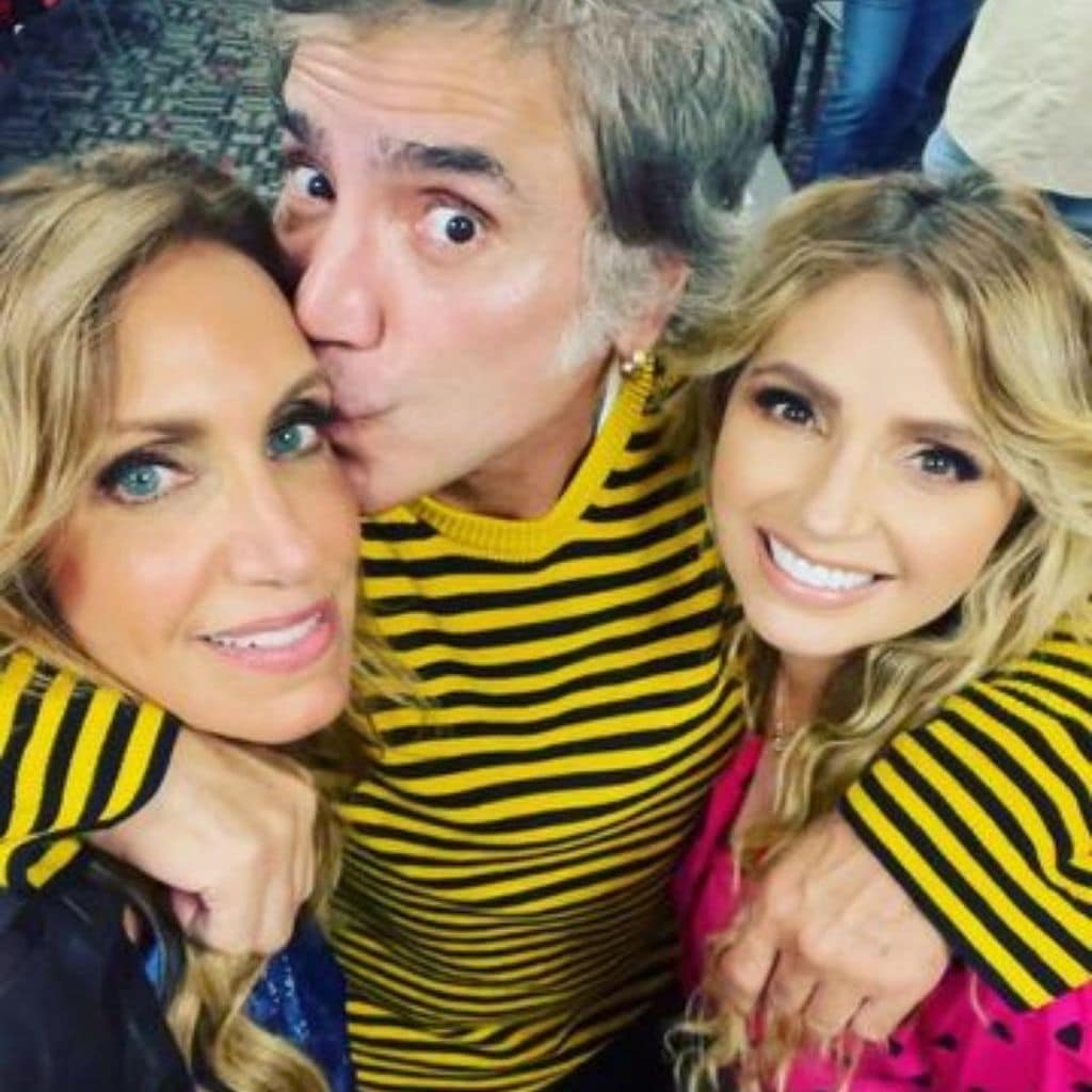 Lili Estefan, Alejandro Fernández y Angélica Rivera