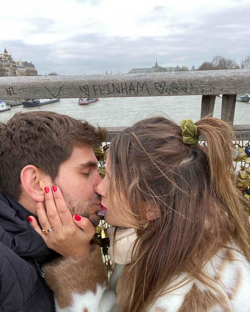 Paulina Goto y su esposo, Rodrigo Saval