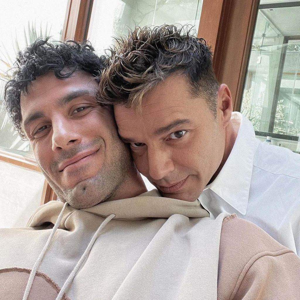 Ricky Martin y Jwan Yosef