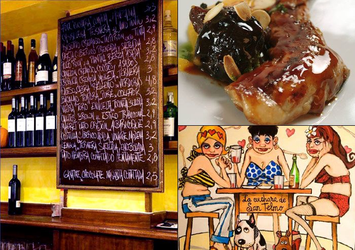 Los pintxos de 'La Cuchara de San Telmo' son algunos de los más aplaudidos y reclamados de la ciudad.
