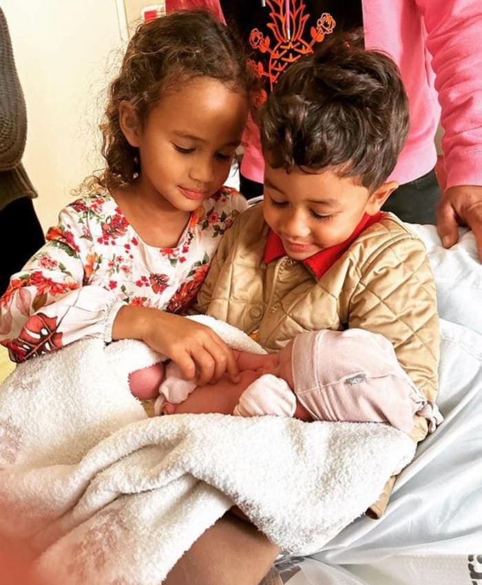 Los tres hijos de Chrissy Teigen y John Legend