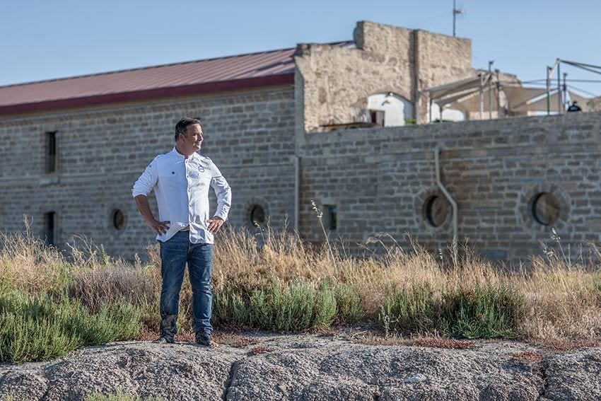 Ángel León, chef del restaurante Aponiente en El Puerto de Santa María