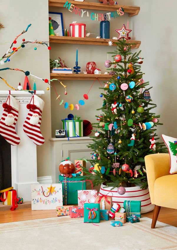 ideas decorar arbol navidad 2a