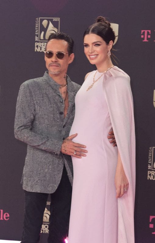 Marc Anthony y Nadia Ferreira