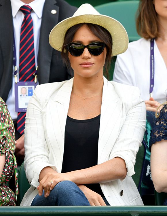 Meghan Markle acude a su cita con Wimbledon para ver jugar a su amiga Serena Williams