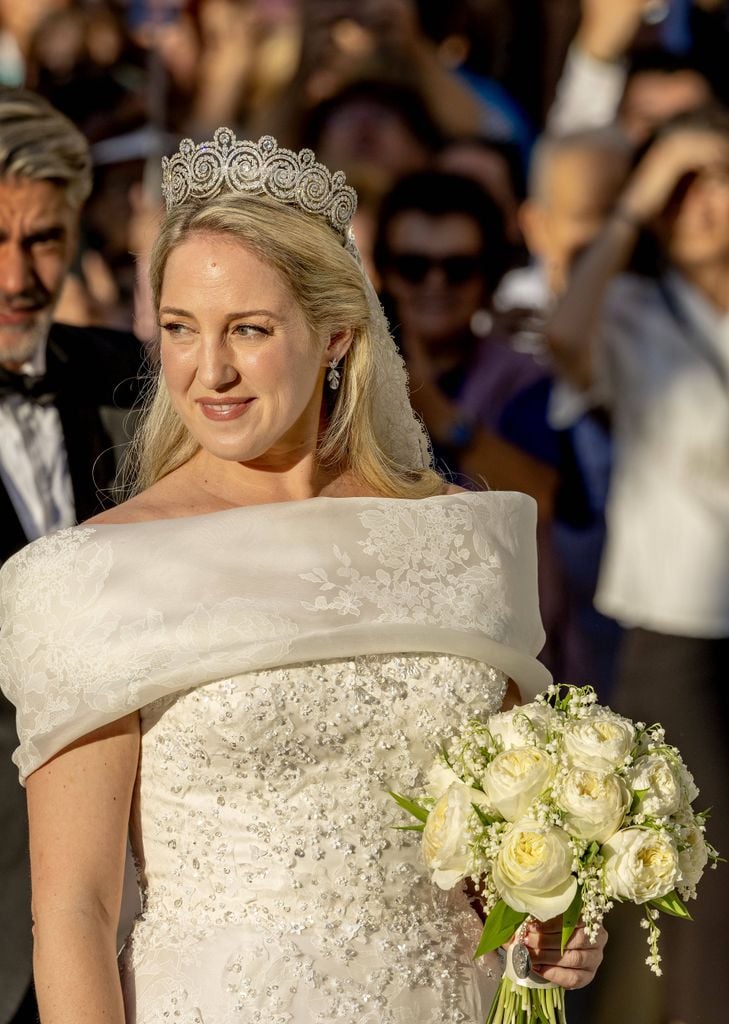 Vestido de novia de Teodora de Grecia