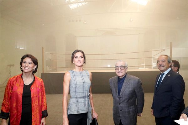 ¡Un encuentro de cine! Doña Letizia asiste al homenaje al director Martin Scorsese en Oviedo