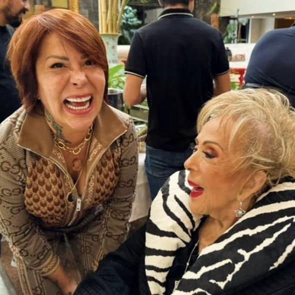 Silvia Pinal y Alejandra Guzmán