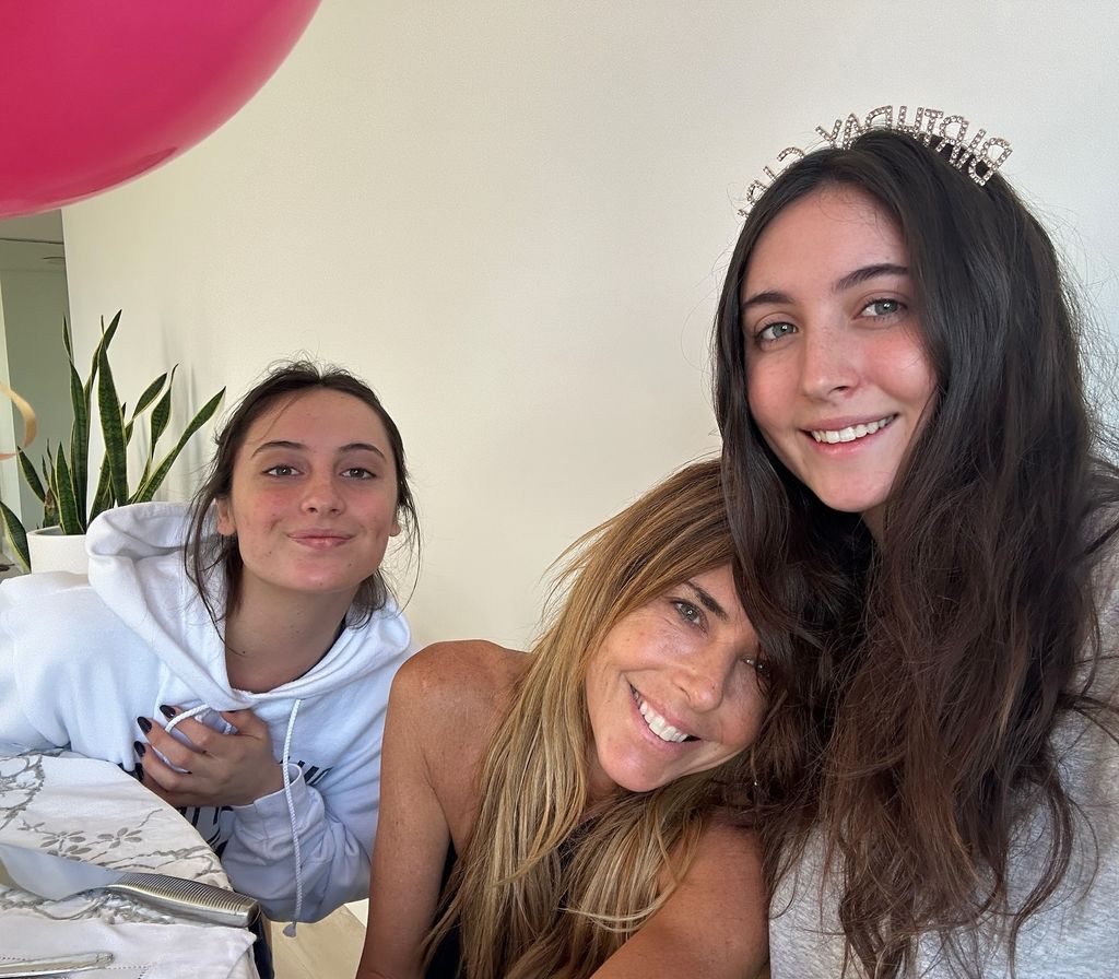 Maky celebró también a su hija Mía.