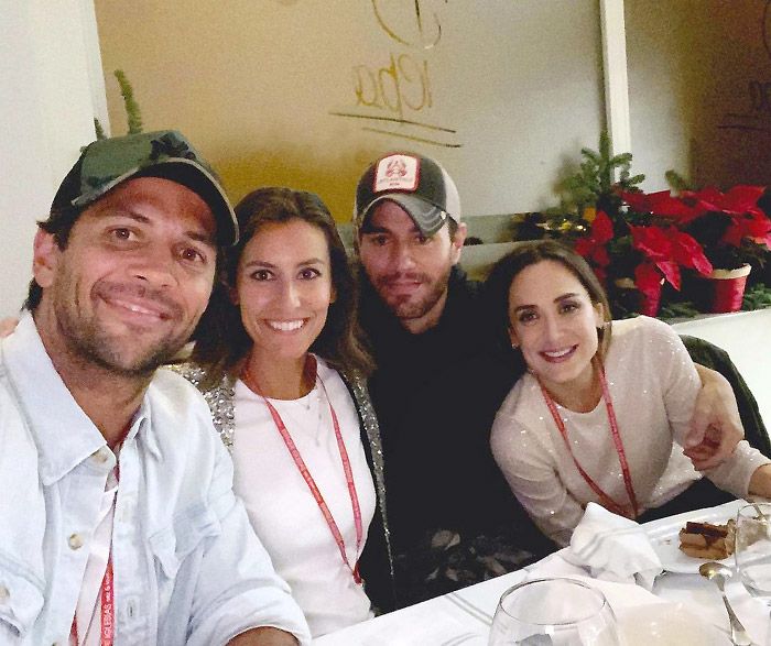 Tamara Falcó con Ana Boyer y Enrique Iglesias