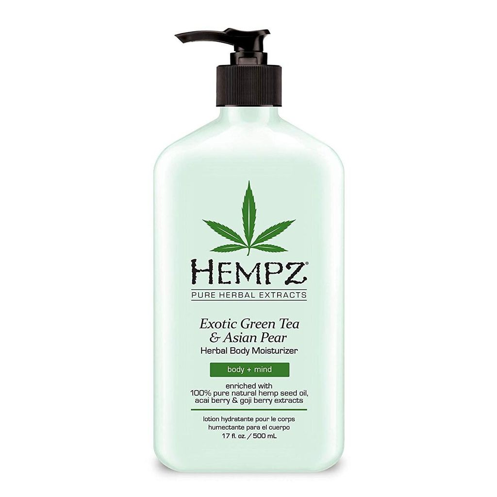 hempz exotic green tea amp asian pear herbal body moisturizer