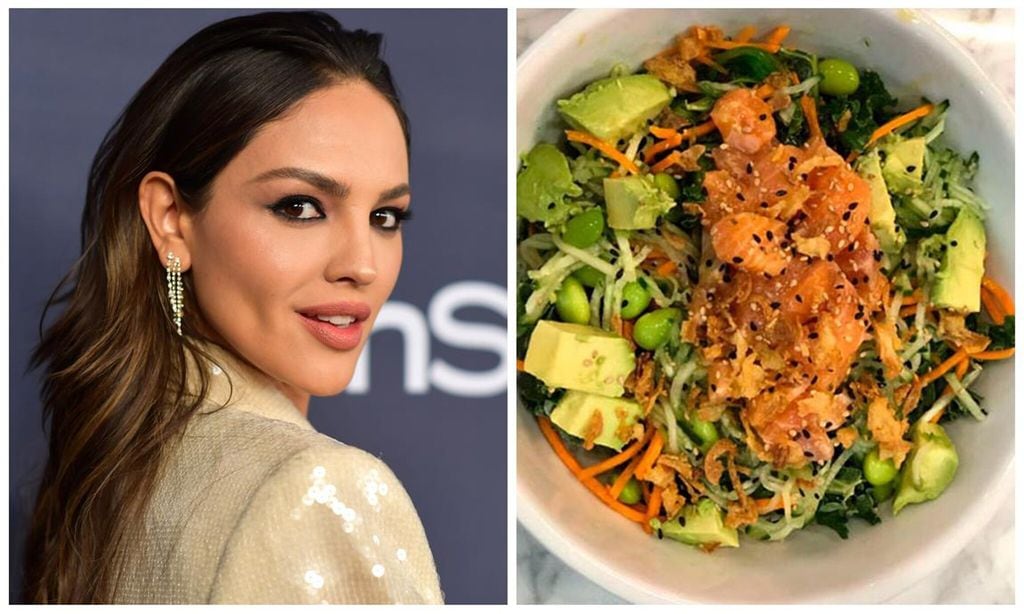 eiza gonzalez samon bowl recipe