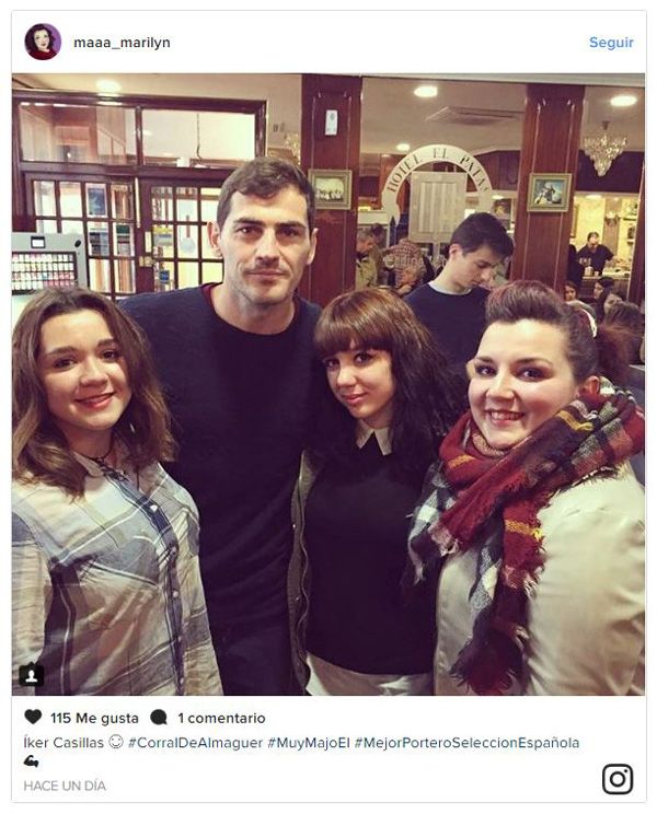 Iker Casillas en Corral de Almaguer, Toledo