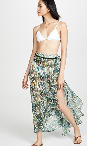 15 cover up para el verano tropical sarong skirt playa lucila