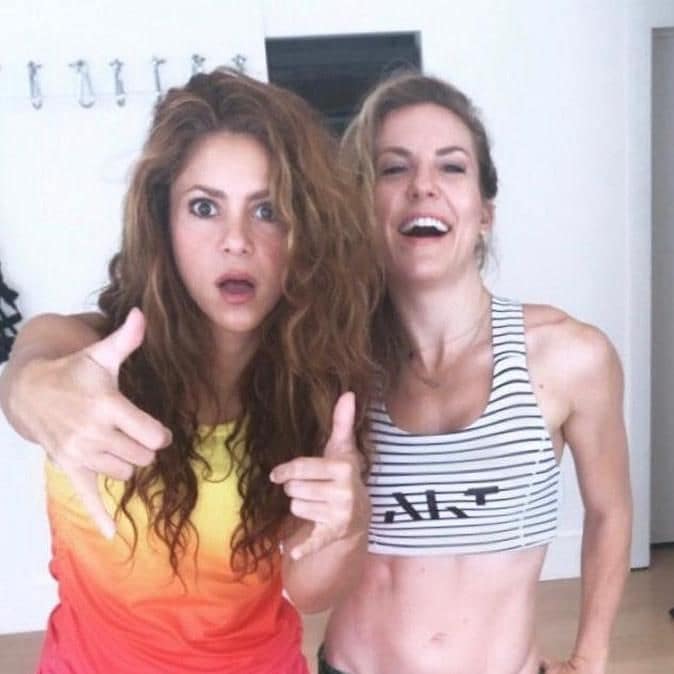 Shakira y Anna Kaiser