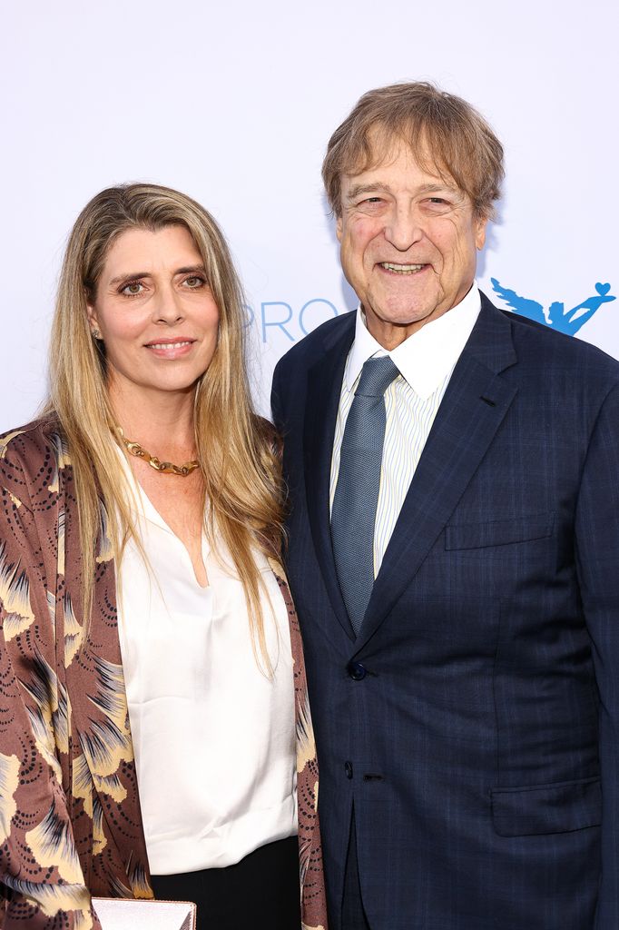 John Goodman y su mujer, Anna Beth Goodman.