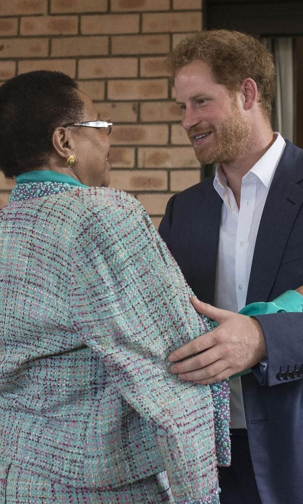 Prince Harry visits South Africa