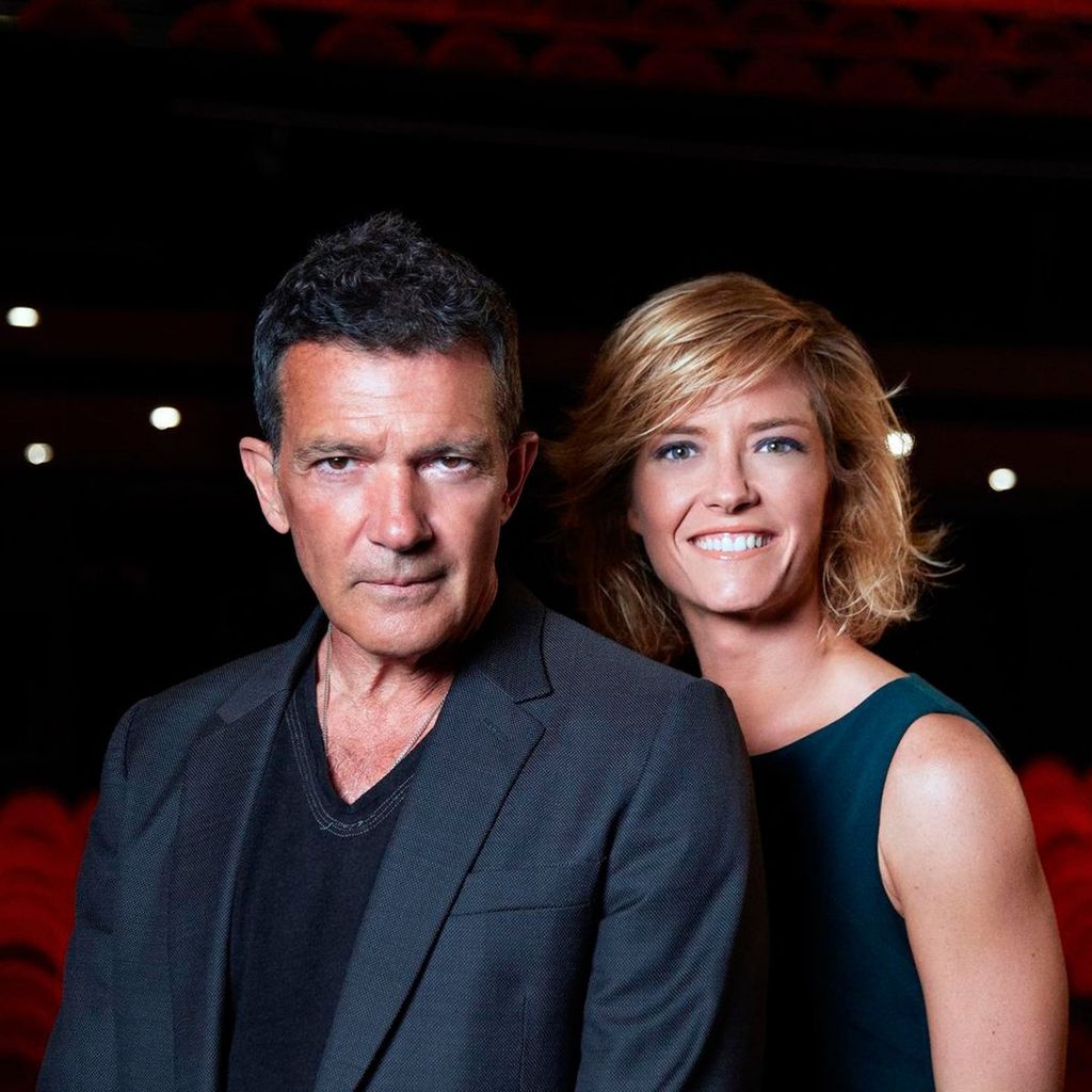 María Casado y Antonio Banderas