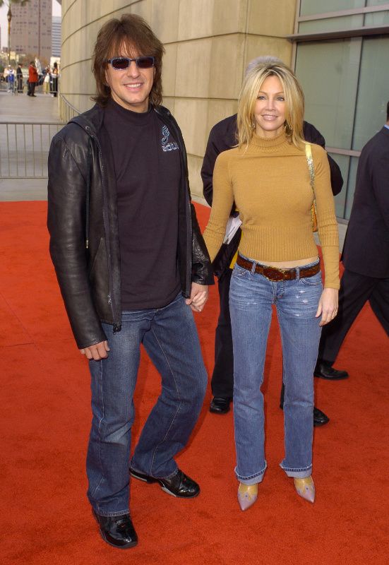 Heather Locklear con Richie Sambora