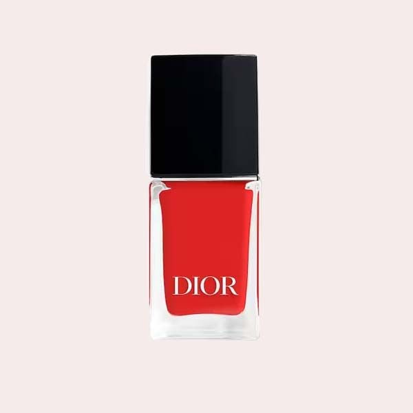 manicura dior rojo