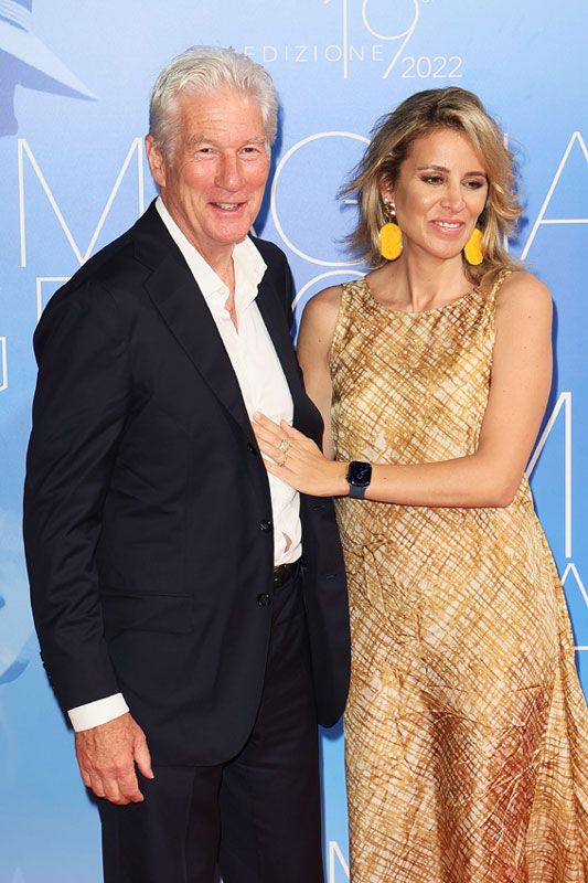 Richard Gere y Alejandra Silva