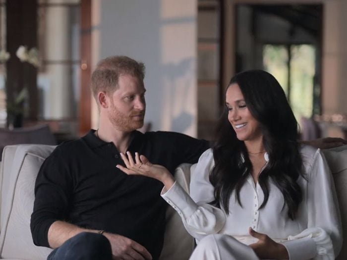 Fotograma del documental 'Enrique y Meghan' de Netflix 