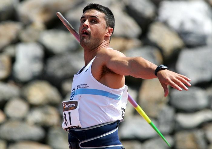 El atleta gallego Gustavo Dacal