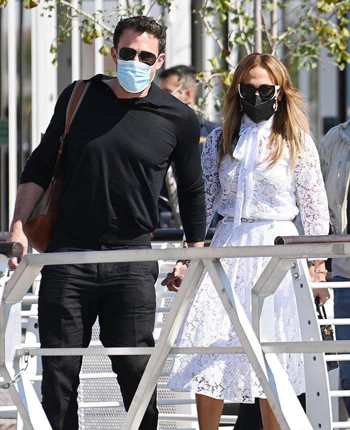 Jennifer Lopez y Ben Affleck en Venecia