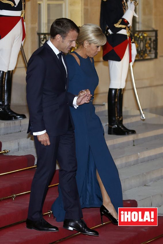 Brigitte Macron y Emmanuel Macron