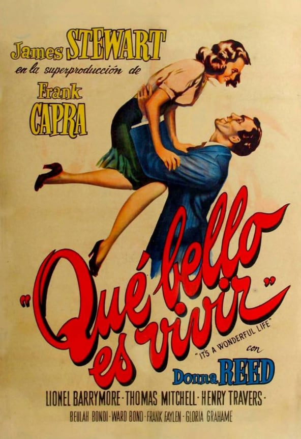 Cartel película 'Qué bello es vivir'