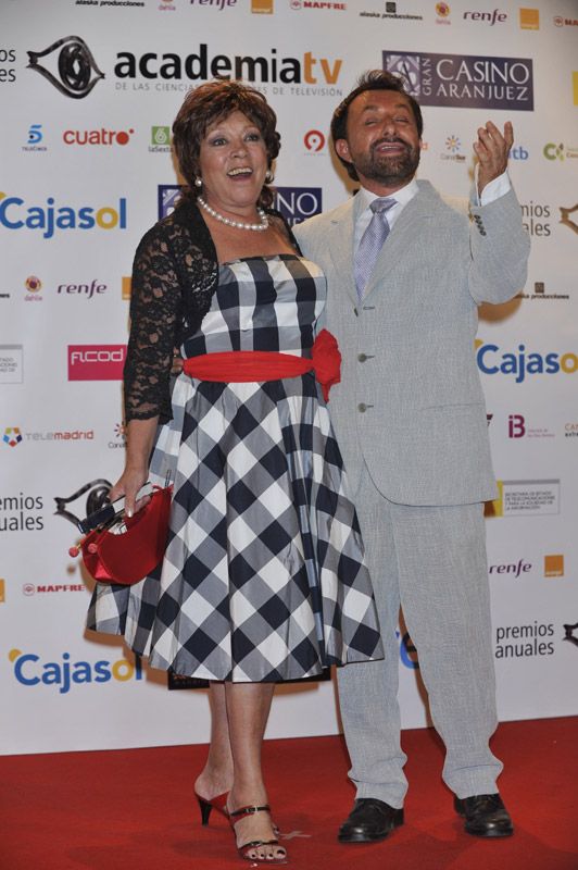 Mari Carmen junto a su gran amigo, José Manuel Parada 