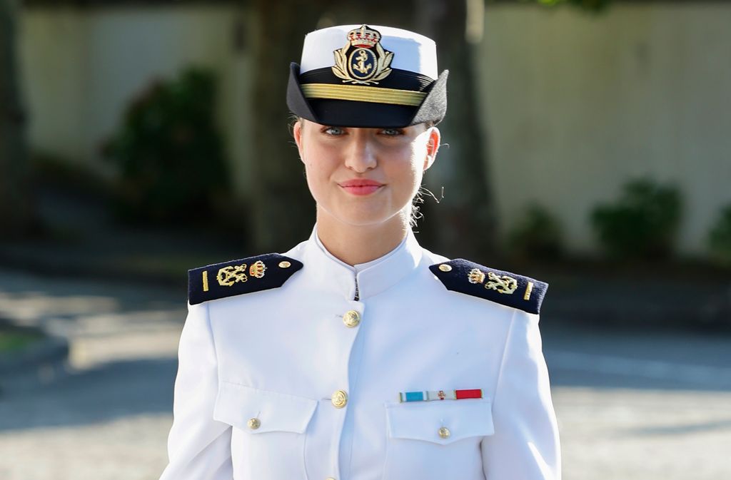 La princesa Leonor ingresa a la Escuela Naval de Marin