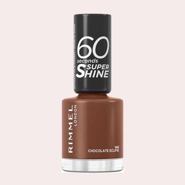 Esmalte de uñas en marrón chocolate de Rimmel London