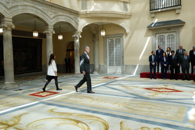 El Rey, en una reunión de  la Fundación del Foro de Marcas Renombradas Españolas 