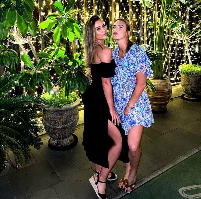 Aryna Sabalenka y Paula Badosa juntas