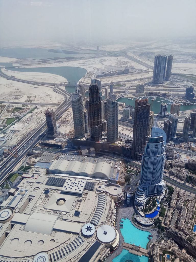 Vistas desde el Burk Khalifa