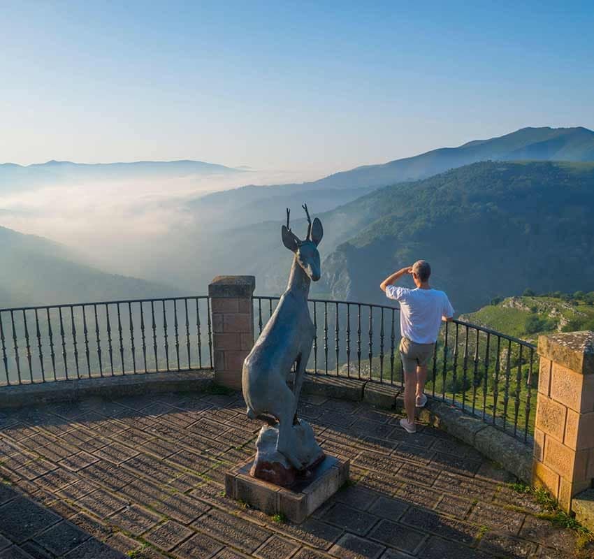 Valle de Cabuérniga, balcón de la Cardosa, Cantabria