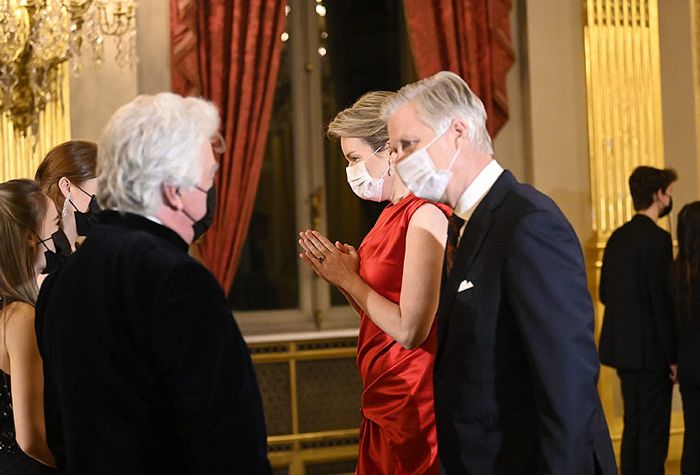 Felipe y Matilde de Bélgica se van de concierto navideño con sus hijos