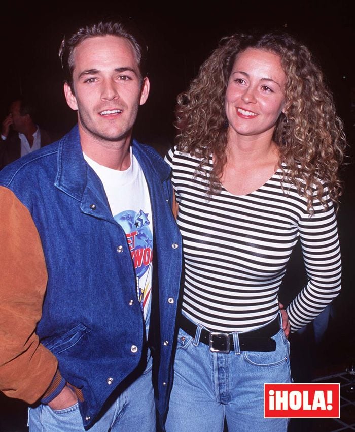 Luke Perry y Minnie Sharp